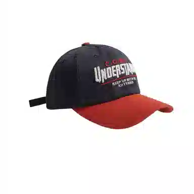 图涂丫 拼色款百搭刺绣撞色运动潮帽 涤纶 鸭舌帽 男女同款情侣款