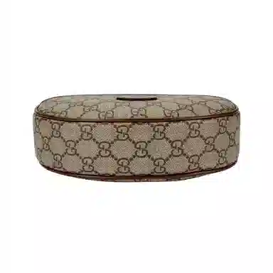 Gucci Half Moon Bag Beige