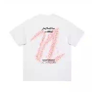 SUNSETMONENT N Logo Basketball Tee