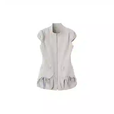 SCULPTOR Cargo Zip-Up Dress Ice Gray