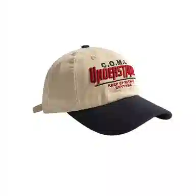 图涂丫 拼色款百搭刺绣撞色运动潮帽 涤纶 鸭舌帽 男女同款情侣款