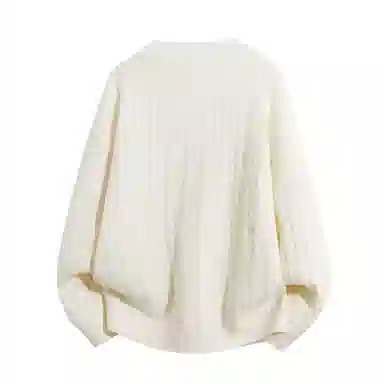 Wuhuangmao Embroidered Casual Knit Cardigan