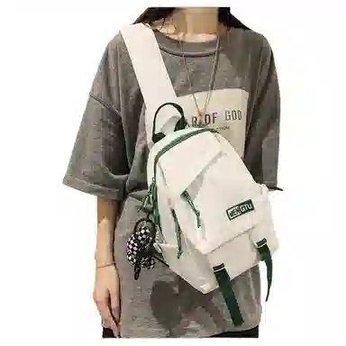 恒源祥 韩版时尚通勤 尼龙 胸包 男女同款情侣款 多色