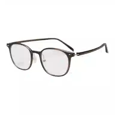 山一丸 韩版细边近视学生轻配度数平光 方形 光学镜架 男女同款情侣款