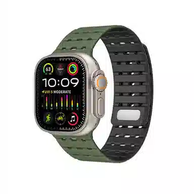 亿祈发 苹果适用 手表表带 硅胶材质 时尚百搭男女通用