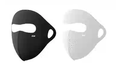 匹克 护脸护额头眼角夏季户外防紫外线凉感面纱 锦纶 防晒面罩 男女同款情侣款