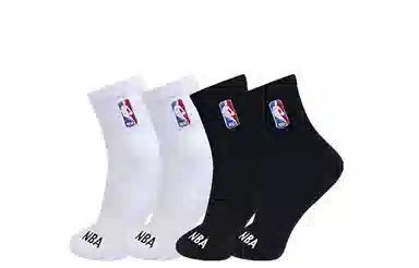 NBA Breathable Antibacterial Mesh Socks 4-Pack