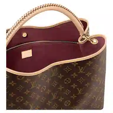 Louis Vuitton Again Tote Brown