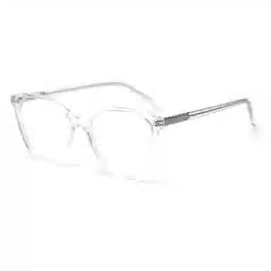 山一丸 日韩半框近视框潮文艺复古平光 金属 椭圆形 光学镜架 男女同款情侣款