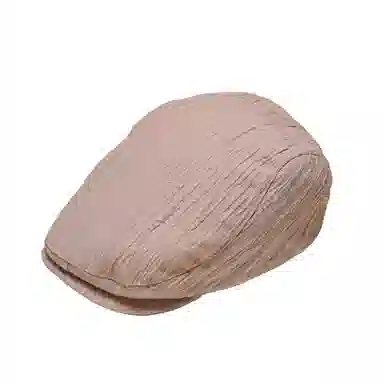 艾佳微 日系复古纯色简约休闲百搭显脸小画家帽韩系文艺 棉 贝雷帽 男女同款情侣款