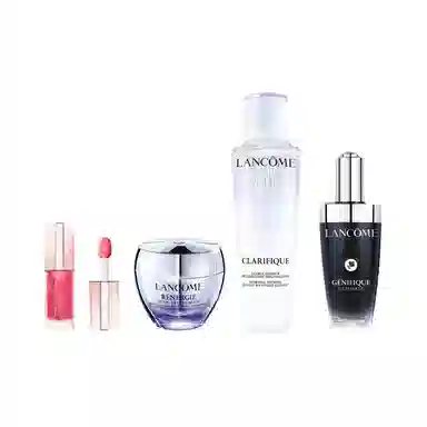 兰蔻 焕肤精华面霜护肤套装 舒缓维稳 四件套