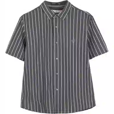 古鲨 潮流舒适时尚百搭短袖衬衫 男款