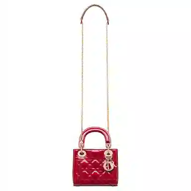 Dior Lady Dior Cherry Red