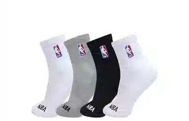 NBA Breathable Antibacterial Mesh Socks 4-Pack