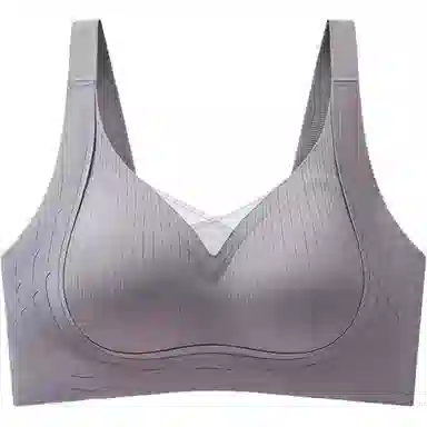 都市丽人 收副乳防下垂聚拢大胸显小乳胶杯调整型无痕文胸 女款 组合装