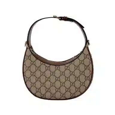 Gucci Half Moon Bag Beige