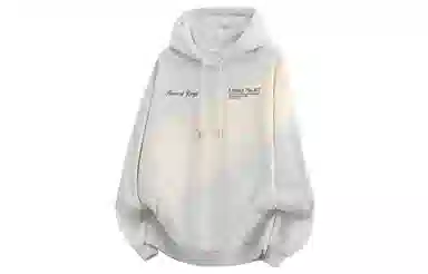 王者荣耀 美式手签字母长袖落肩款宽松舒适透气户外运动通勤百搭时尚连帽卫衣 鲁班七号款 男女同款