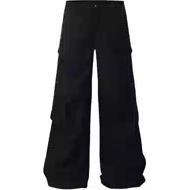 天才小熊 宽松复古高级感垂感阔腿休闲裤 女款