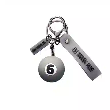 图涂丫 书包挂件可爱卡通桌球公仔手绳挂饰 硅胶 钥匙扣 男女同款情侣款