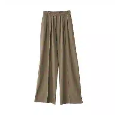 莫代尔 时尚简约通勤宽松休闲裤 女款