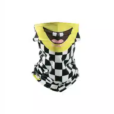 图涂丫 卡通表情机车骑行脸罩防紫外线护颈 涤纶 防晒面罩 男女同款情侣款