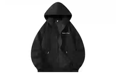 王者荣耀 简体英文艺术设计美式高街落肩款宽松舒适透气帅帅青少年无性别百搭时尚潮流开衫卫衣 标语款 男女同款