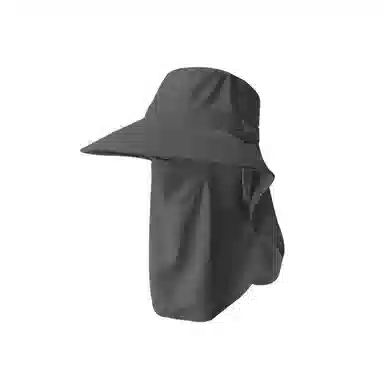 图涂丫 透气遮脸护颈一体防紫外线户外遮阳 涤纶 防晒帽 男女同款情侣款