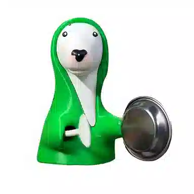 咕轹 整点动静狗 敲盆狗   响铃绿色小狗 玩具