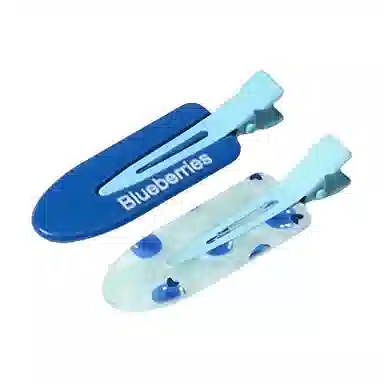 希铃 夏日汽水蓝莓水果 亚克力 发夹 女款