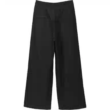 谜秀 复古深蓝夏季通勤长裤牛仔裤 女款