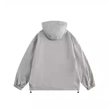 袋鼠 冰丝连帽衣中性风高品质轻薄凉感透气网眼户外运动拼接 凉感透气防晒防晒服 男女同款