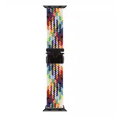 亿祈发 苹果适用 手表表带 尼龙材质 舒适尼龙表带男女通用