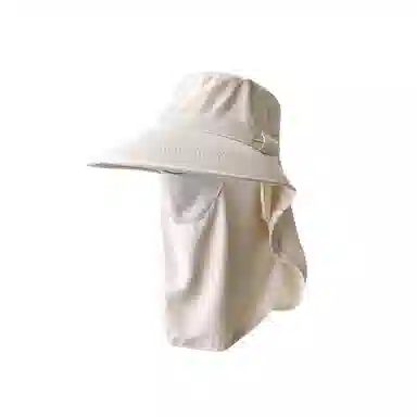 图涂丫 透气遮脸护颈一体防紫外线户外遮阳 涤纶 防晒帽 男女同款情侣款