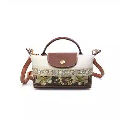 Longchamp Le Pliage Duffle Bag Beige