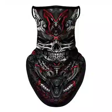 图涂丫 面巾哈雷机车复古头巾钓鱼夏季户外 涤纶 防晒面罩 男女同款情侣款