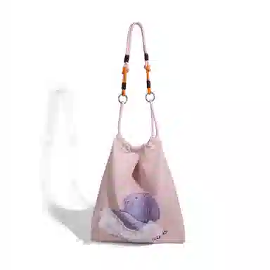 维尼奥 时尚印花环保日系购物袋 帆布 手提单肩包 女款 多色