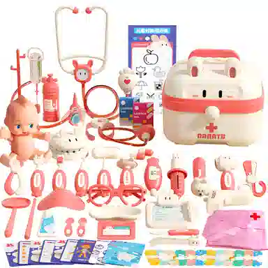 益米 过家家系列 小羊医护套装  医生护士角色扮演 早教益智玩具