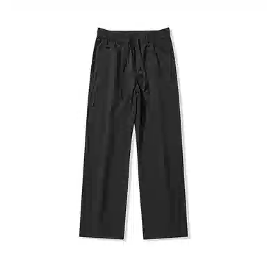 隐狼世家 夏季宽松纯色中腰长裤休闲裤 男款