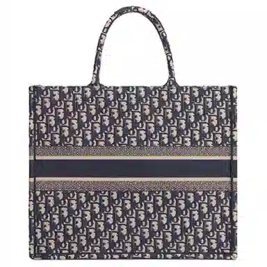 Dior Book Tote Denim Blue