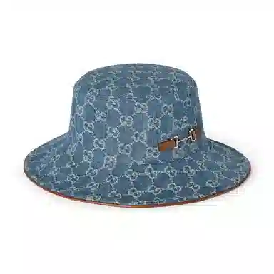 Gucci GG Bucket Hat Blue