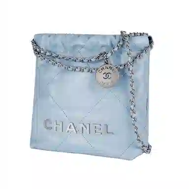 CHANEL 22Bag 23A baby blue