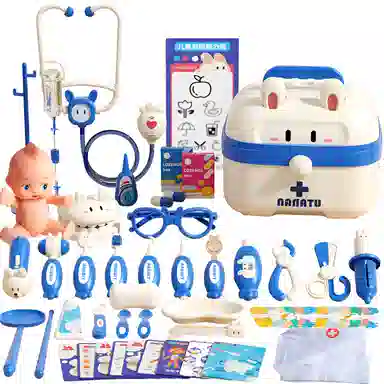 益米 过家家系列 小羊医护套装  医生护士角色扮演 早教益智玩具