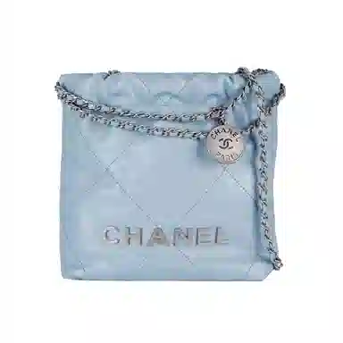 CHANEL 22Bag 23A baby blue