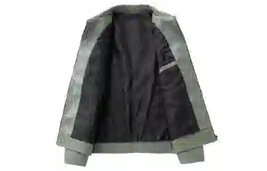 王者荣耀 美式高街美拉德机车翻领外套宽松舒适青少年高颜值百搭时尚潮牌皮衣 男女同款