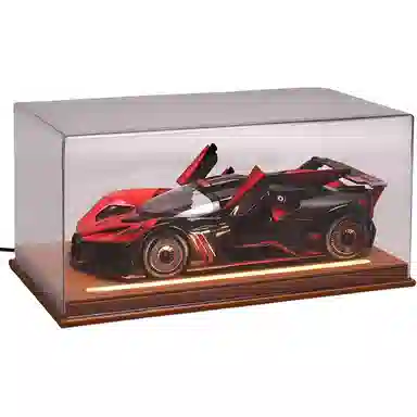 极慧猫 布加迪飞火流星超跑合金车模 成品模型