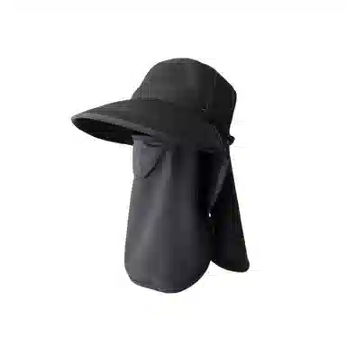 图涂丫 透气遮脸护颈一体防紫外线户外遮阳 涤纶 防晒帽 男女同款情侣款