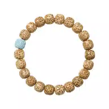 聆听花开 福气满满 考研上岸招财纳福原生态古法文玩新中式盘玩国潮复古八方来财好运连连 星月菩提 手串 男女同款情侣款