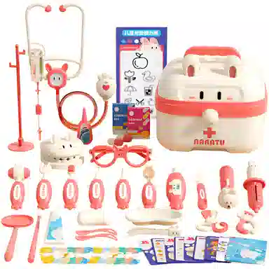 益米 过家家系列 小羊医护套装  医生护士角色扮演 早教益智玩具