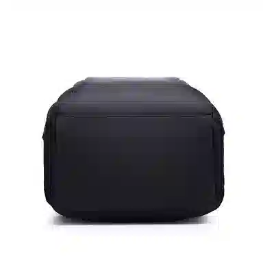 老人头 时尚大容量百搭简约通勤出差短途旅行 织物 双肩包 常规 男女同款情侣款 黑色