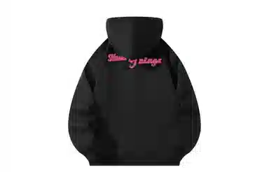 王者荣耀 彩色艺术英文设计美式高街落肩款宽松舒适透气帅帅青少年无性别百搭时尚潮流开衫卫衣 标语款 男女同款